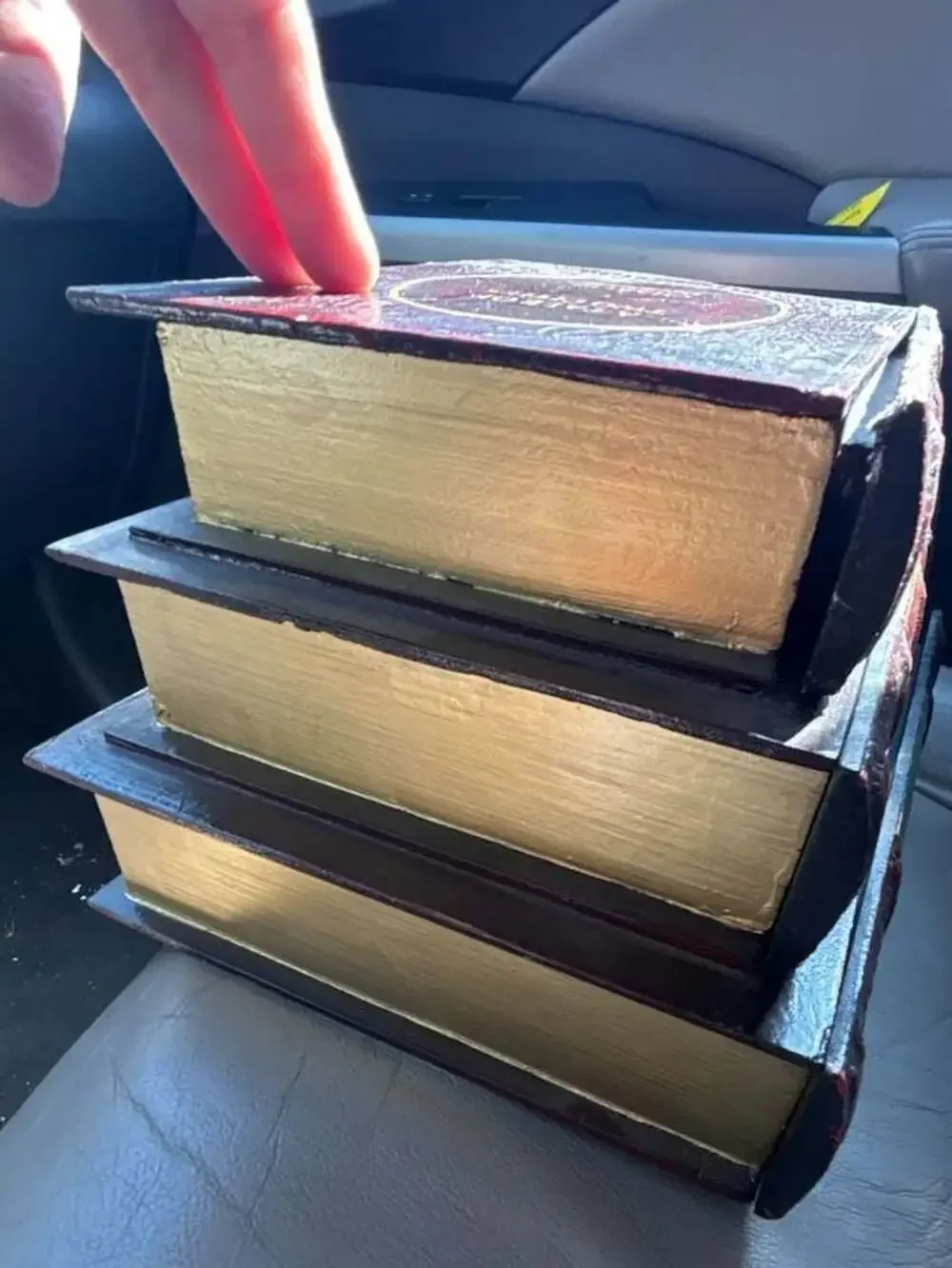 Decorative Book Storage Box Secret Book Safe Drawer Stash